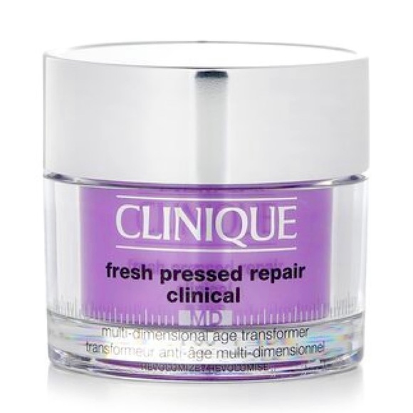 Clinique Fresh Pressed Repair Age Transformer Duo 1.7oz/50ml New With Box - Picture 2 of 5